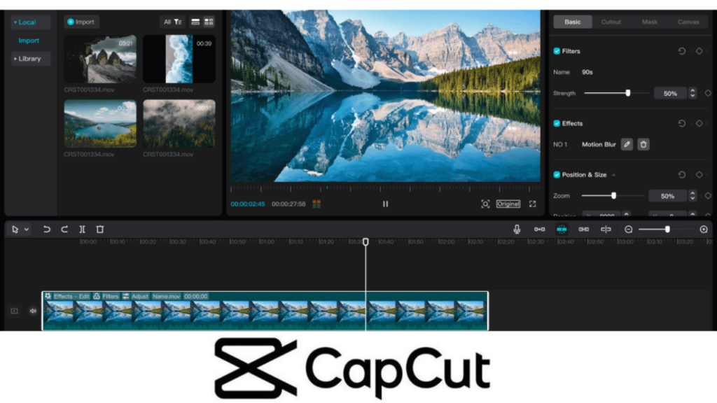 Capcut for PC